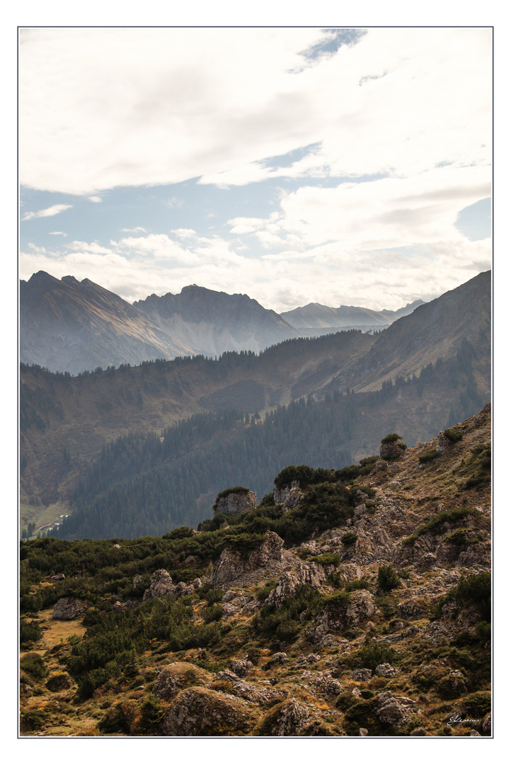 Bergwanderung im Kleinwalsertal