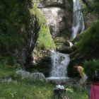 Bergwanderung mit Erfrischung am Wasserfall 