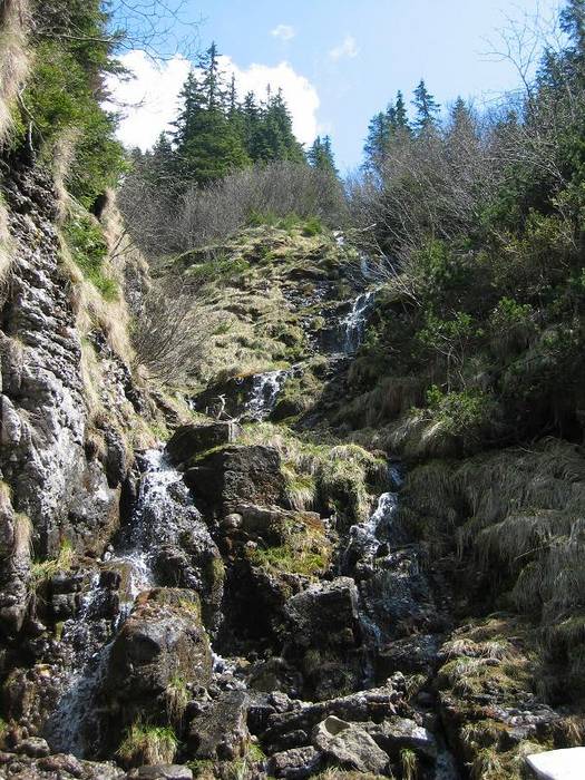 Bergwasserfall