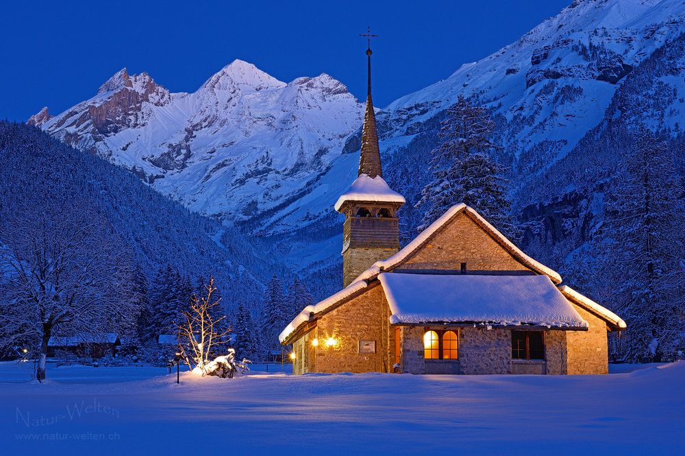Bergweihnacht Foto & Bild weihnachten, world, winter Bilder auf