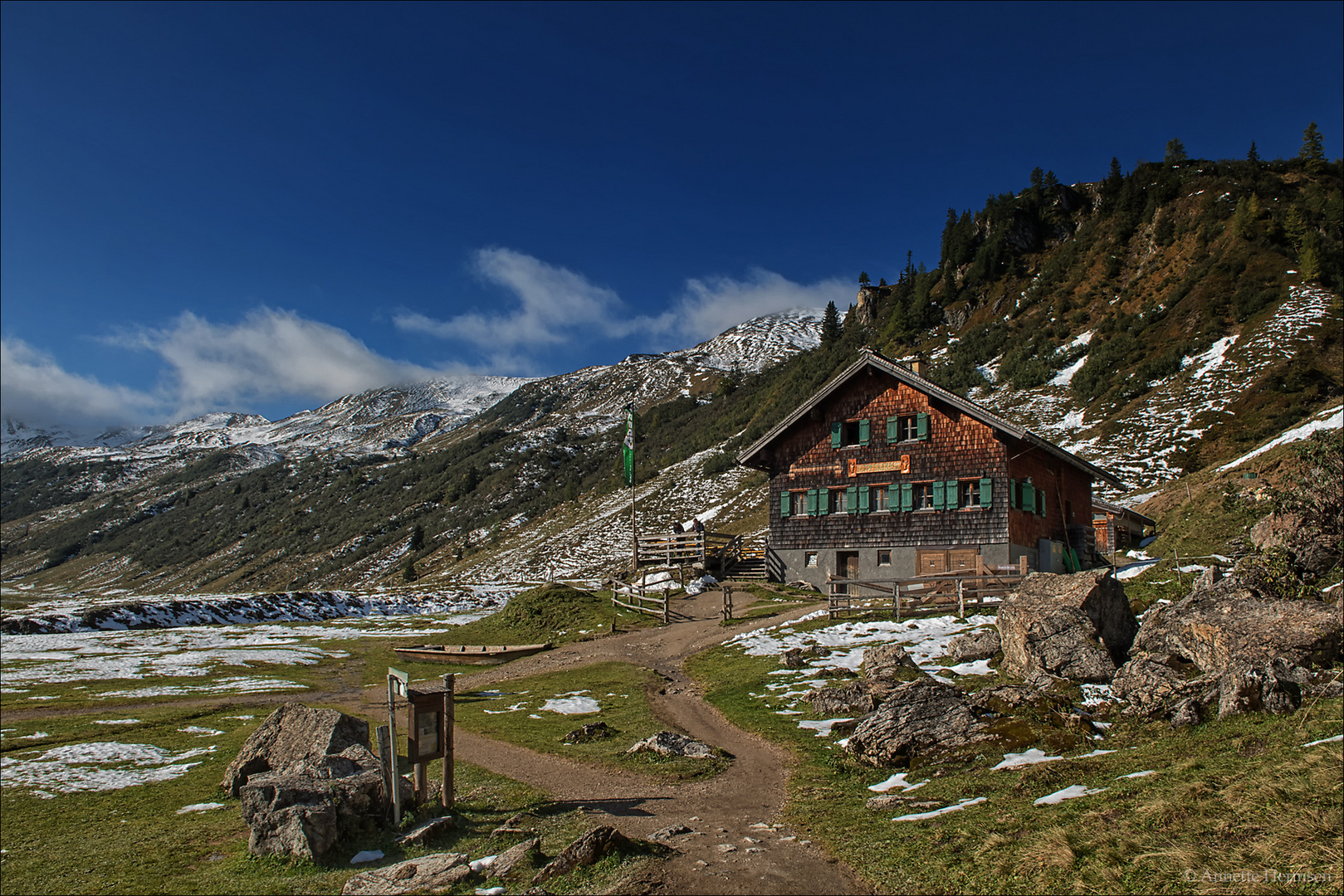 Bergwelt [8] - Die Hütte