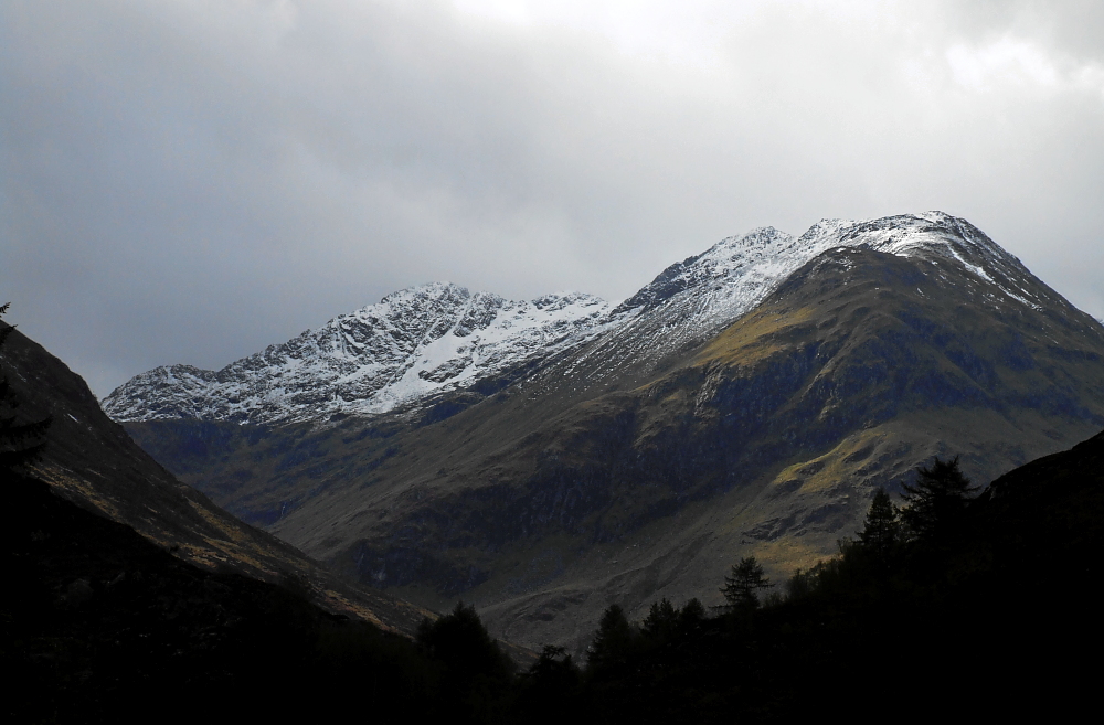 Bergwelt am Loch Duich...