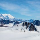 Bergwelt Bayley Icefield, Alaska