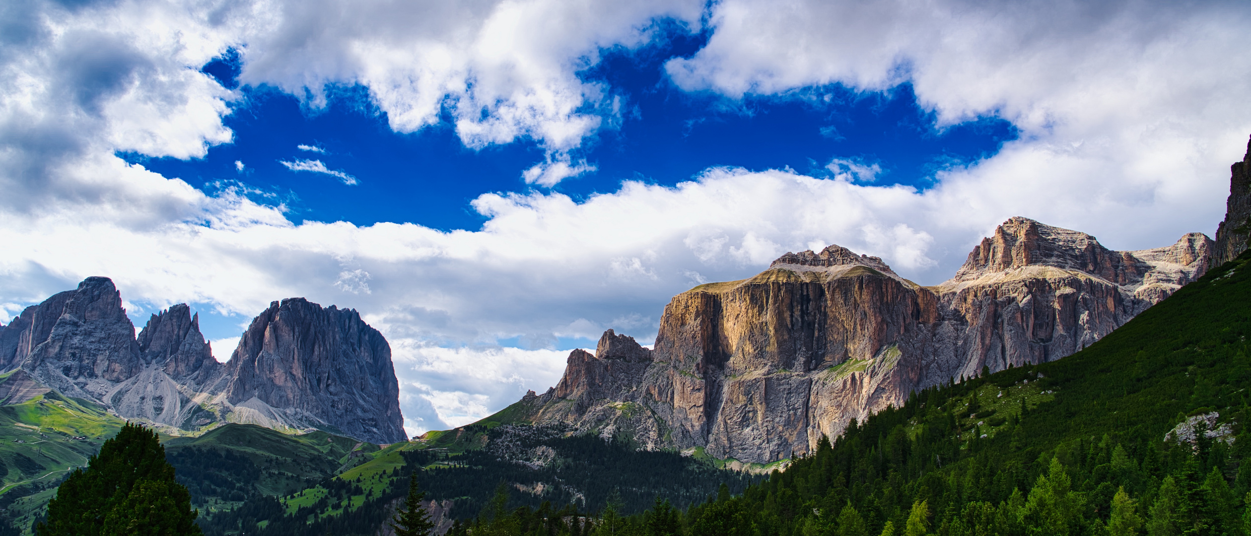 Bergwelt die beeindruckt