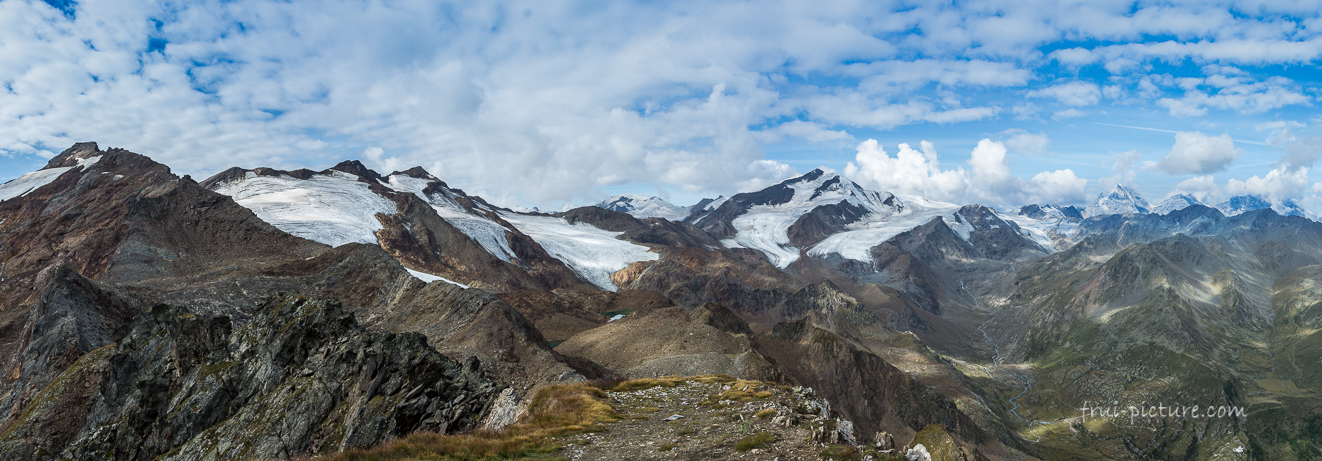 Bergwelt im hinteren Martelltal (Südtirol - Italien)