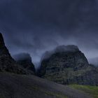 Bergwelt im Regen