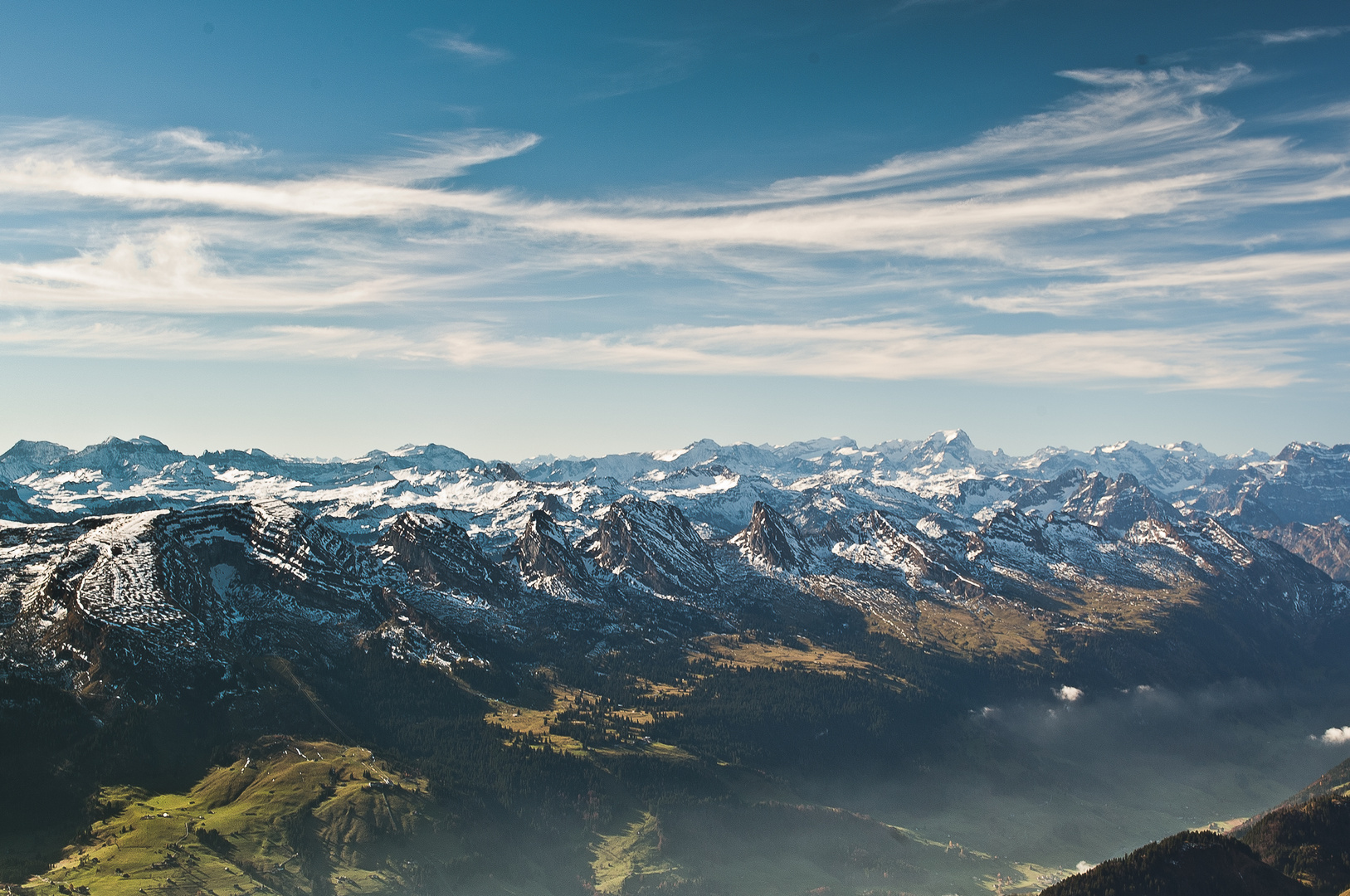 Bergwelt in der Schweiz