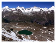 Bergwelt in der Schweiz