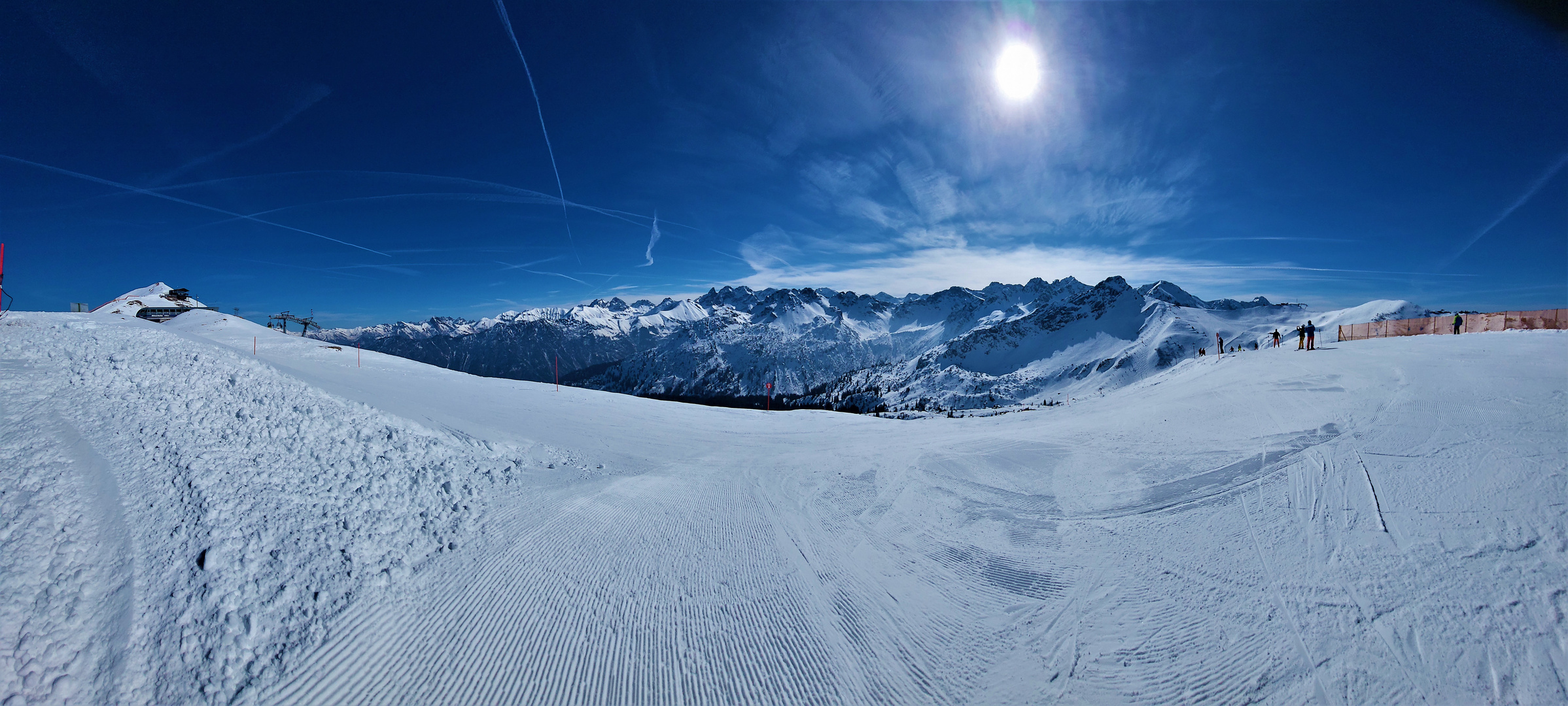 Bergwelt Kanzelwand als Panorama