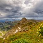 Bergwelt nach dem Gewitter