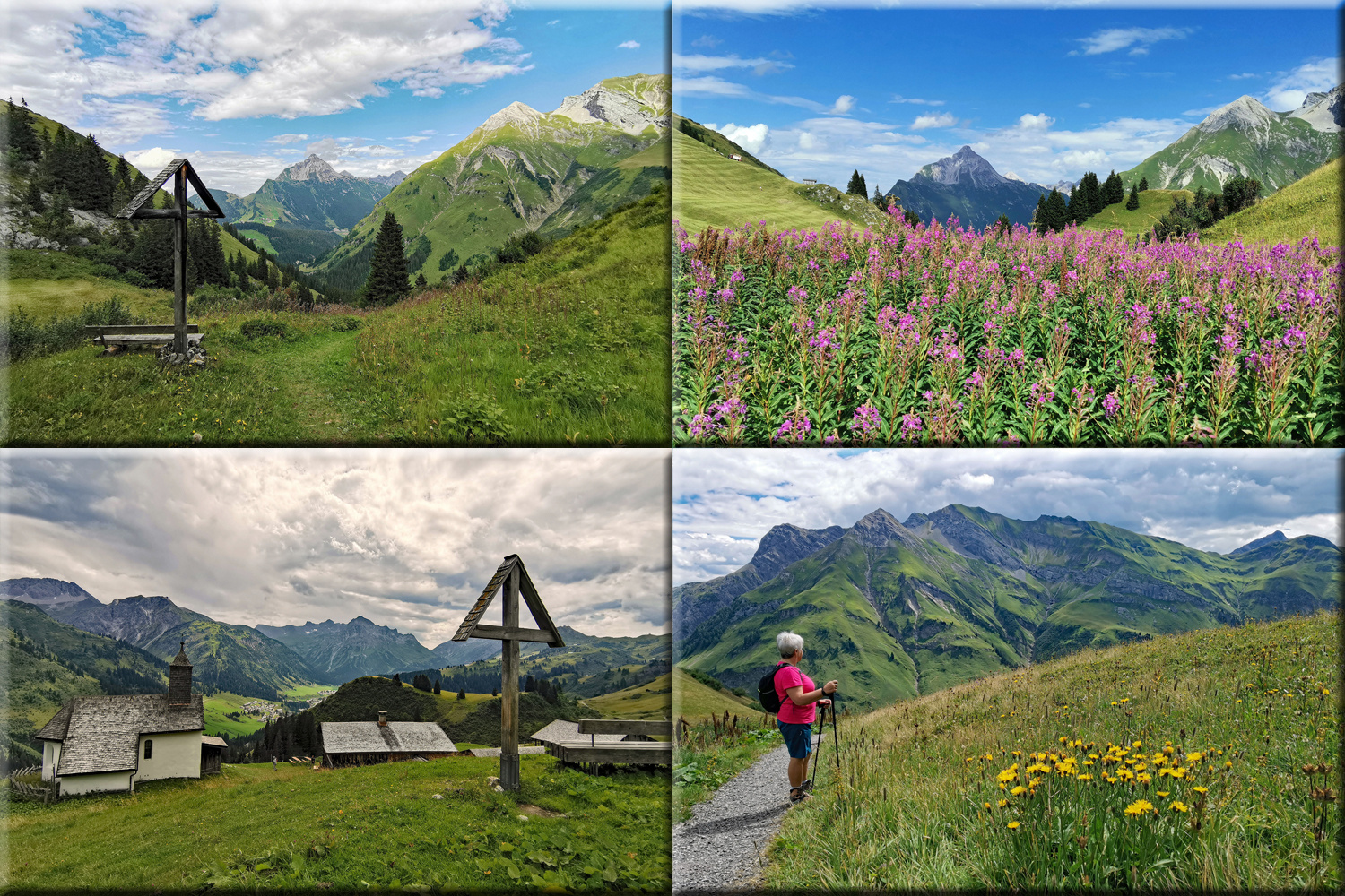 Bergwelt über Lech!