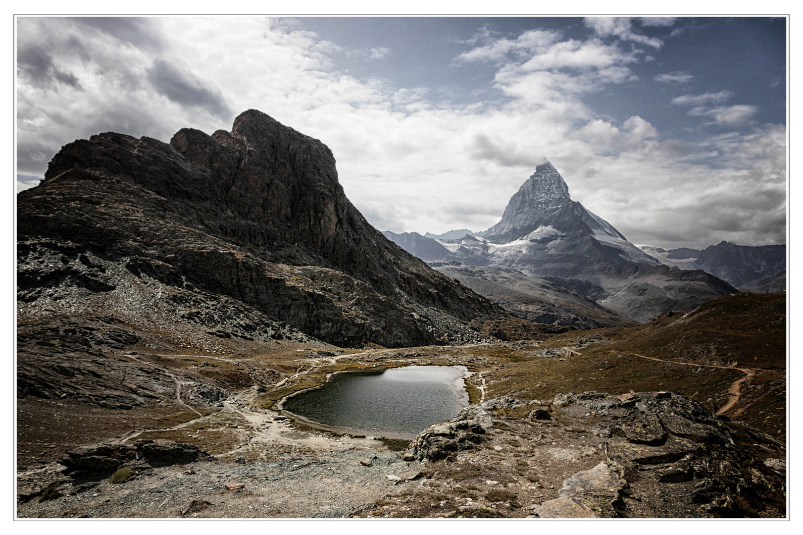 Bergwelten - Blick zum Matterhorn