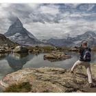 Bergwelten - Motiv(ation) Riffelsee und Matterhorn