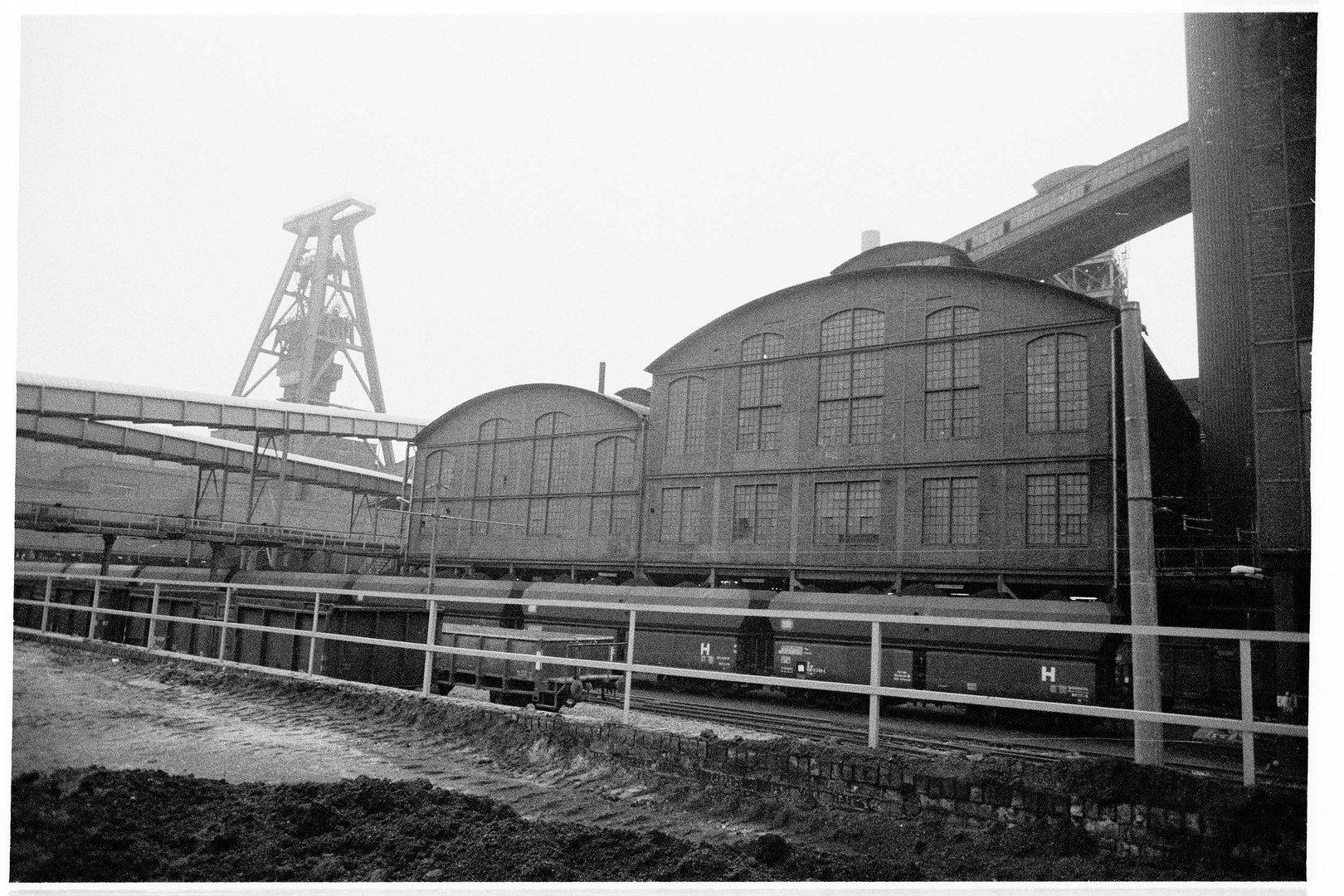 Bergwerk Lohberg - Hallen 1975