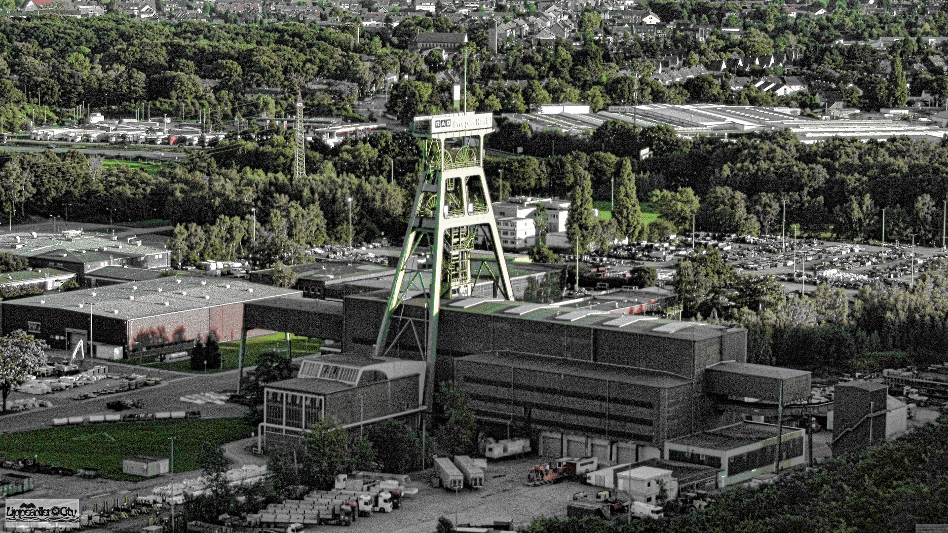 Bergwerk Prosper Haniel in Bottrop HDR