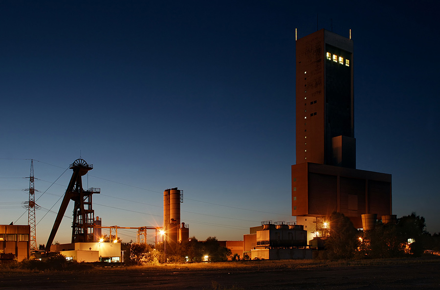 Bergwerk West Schächte Rossenray 1+2