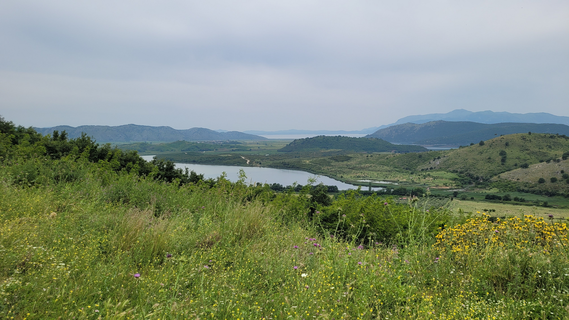 Bergwiese im Süden von Albanien