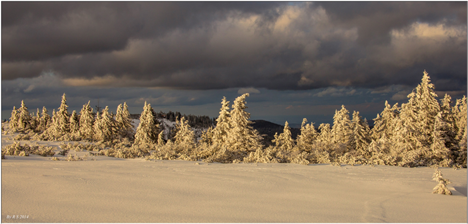 Bergwinterabend...