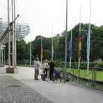 Berichterstattung vor der  Bayerischen Staatskanzlei  - München 23.7.2016 