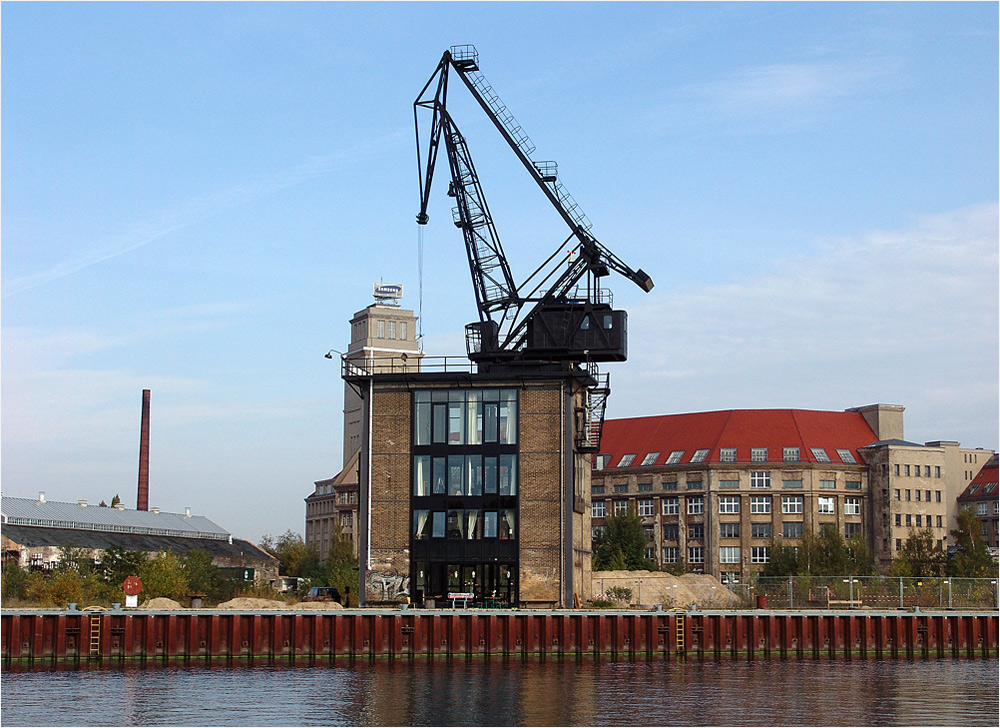 Berlin - 2006 vom Wasser aus.