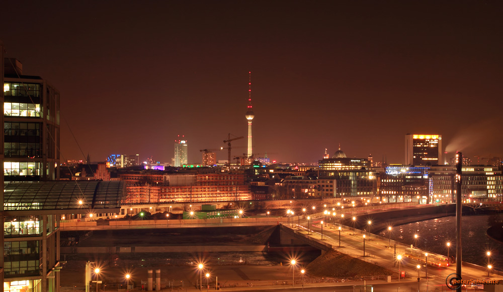 Berlin, 23 Uhr, -11 Grad Celsius