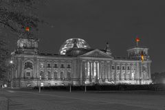 Berlin 3 - Reichstag im Dunkeln