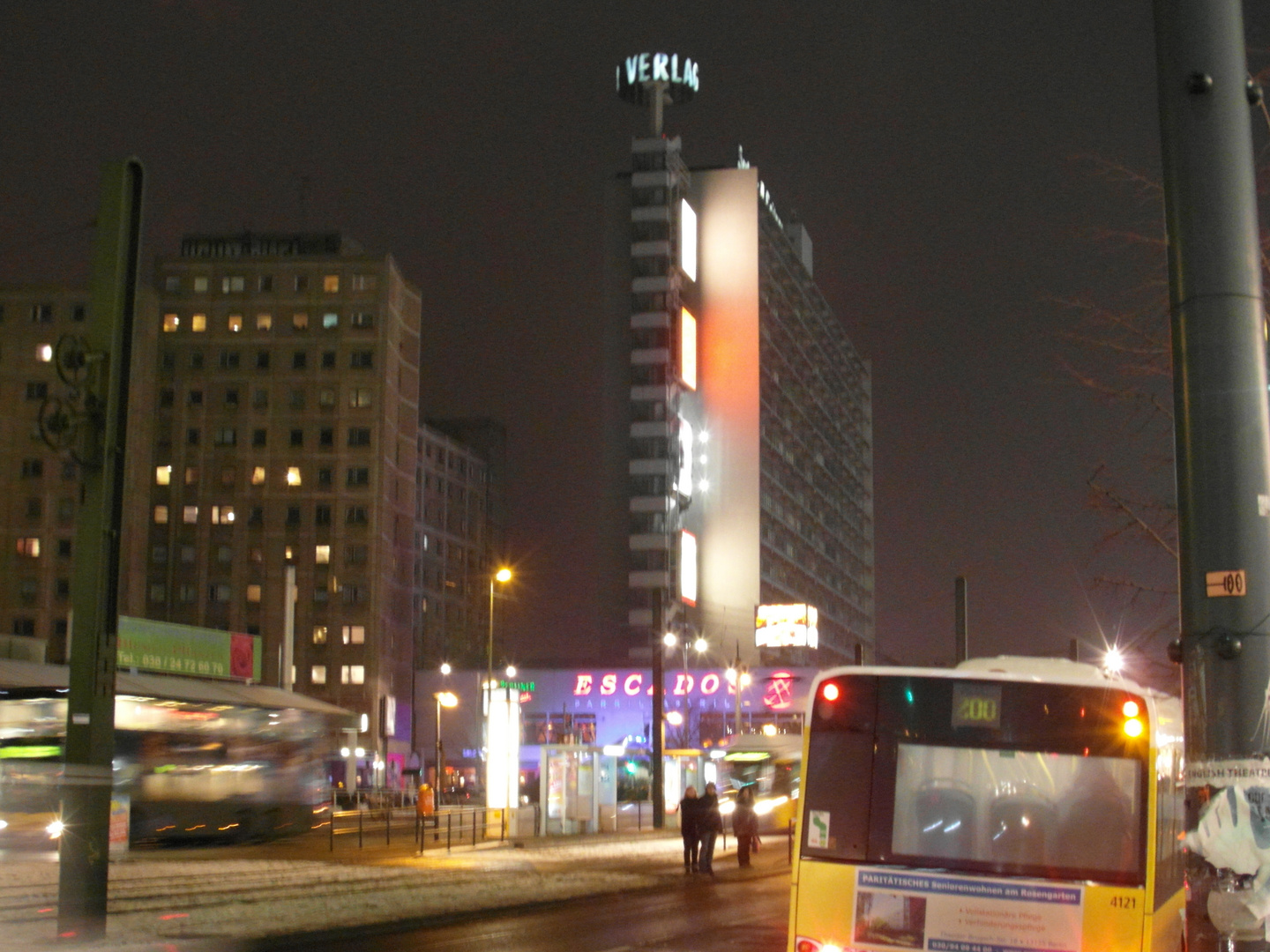 Berlin: Alex bei Nacht II