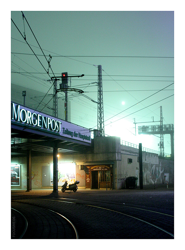 Berlin, Alexanderplatz, 4 Uhr Morgens