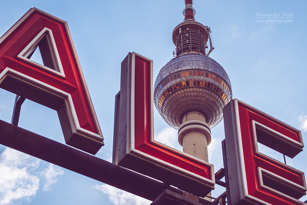 Berlin - Alexanderplatz / Fernsehturm