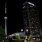 Berlin Alexanderplatz in der Nacht