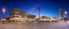 Berlin Alexanderplatz - Panorama Skyline