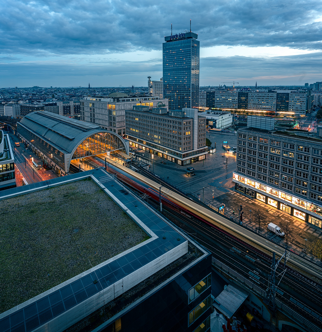 Berlin Alexanderplatz von oben