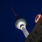 Berlin Alexanderplatz/Fernsehturm tonight....