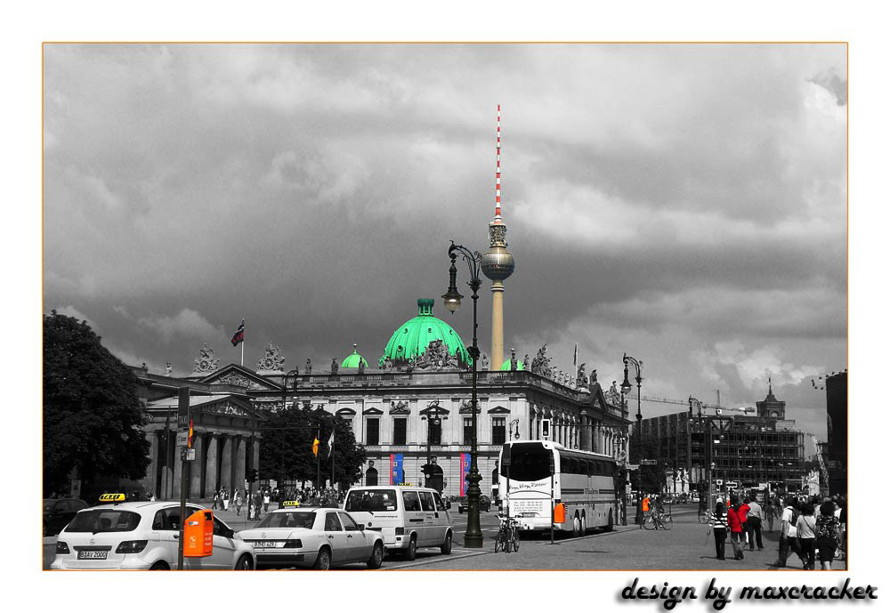 Berlin als Colorkey