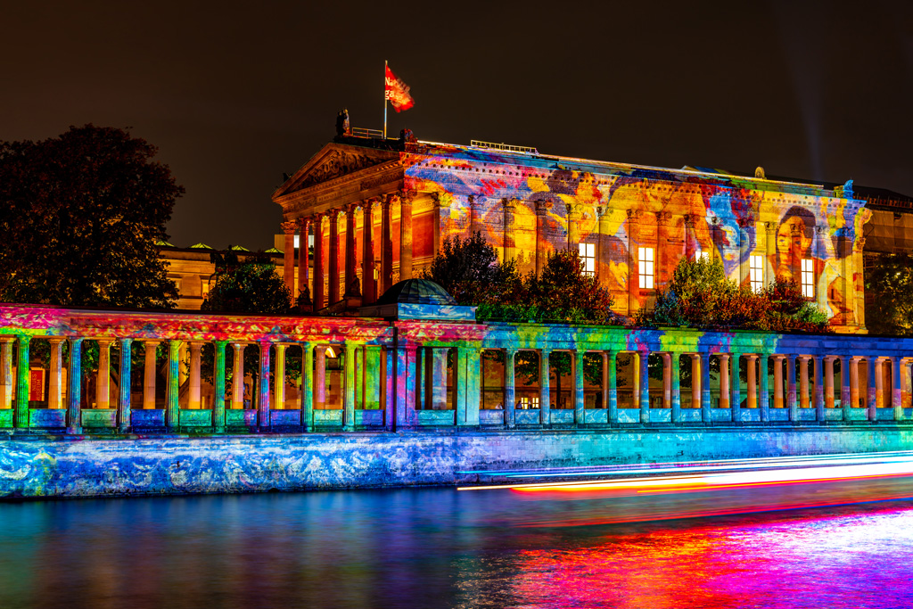 Berlin - Alte Nationalgalerie - Festival of Light - 2018