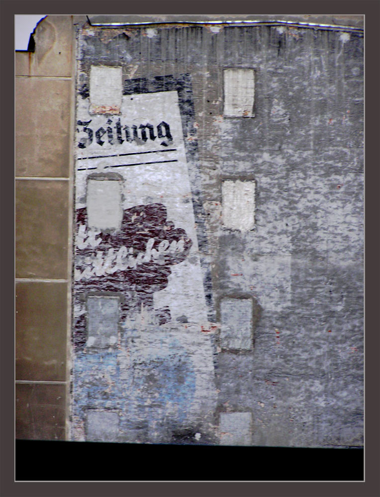 Berlin - alte Zeitungsreklame