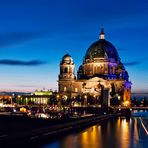 Berlin am Abend der Feierlichkeiten zu "775 Jahre Berlin"