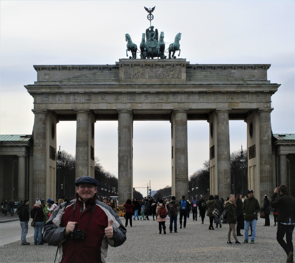Berlin - am Brandenburger Tor 2015