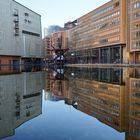 Berlin am Potsdamer Platz am Wasser