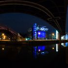 Berlin Anhalter Brücke 360° at night