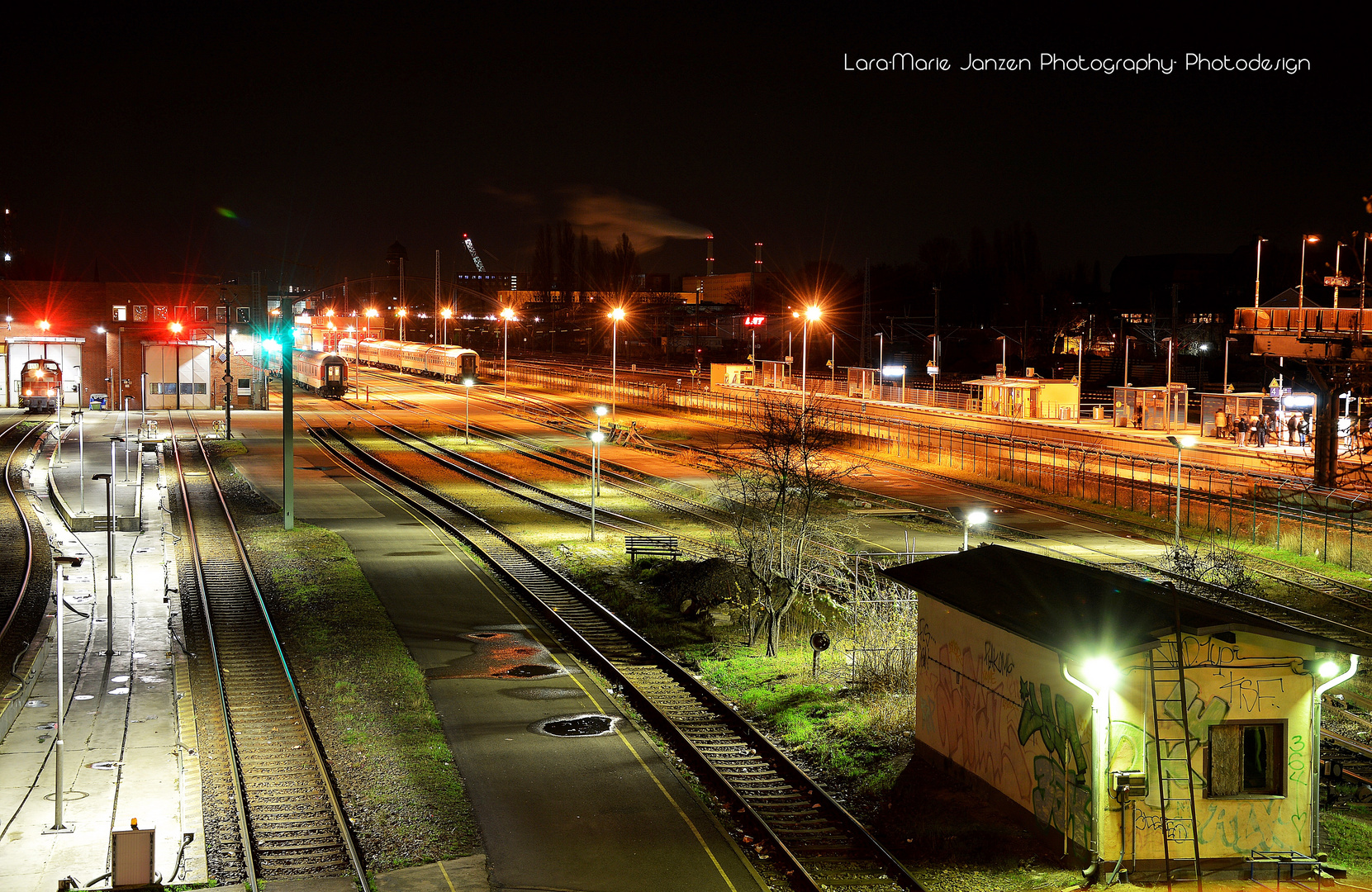 Berlin at night