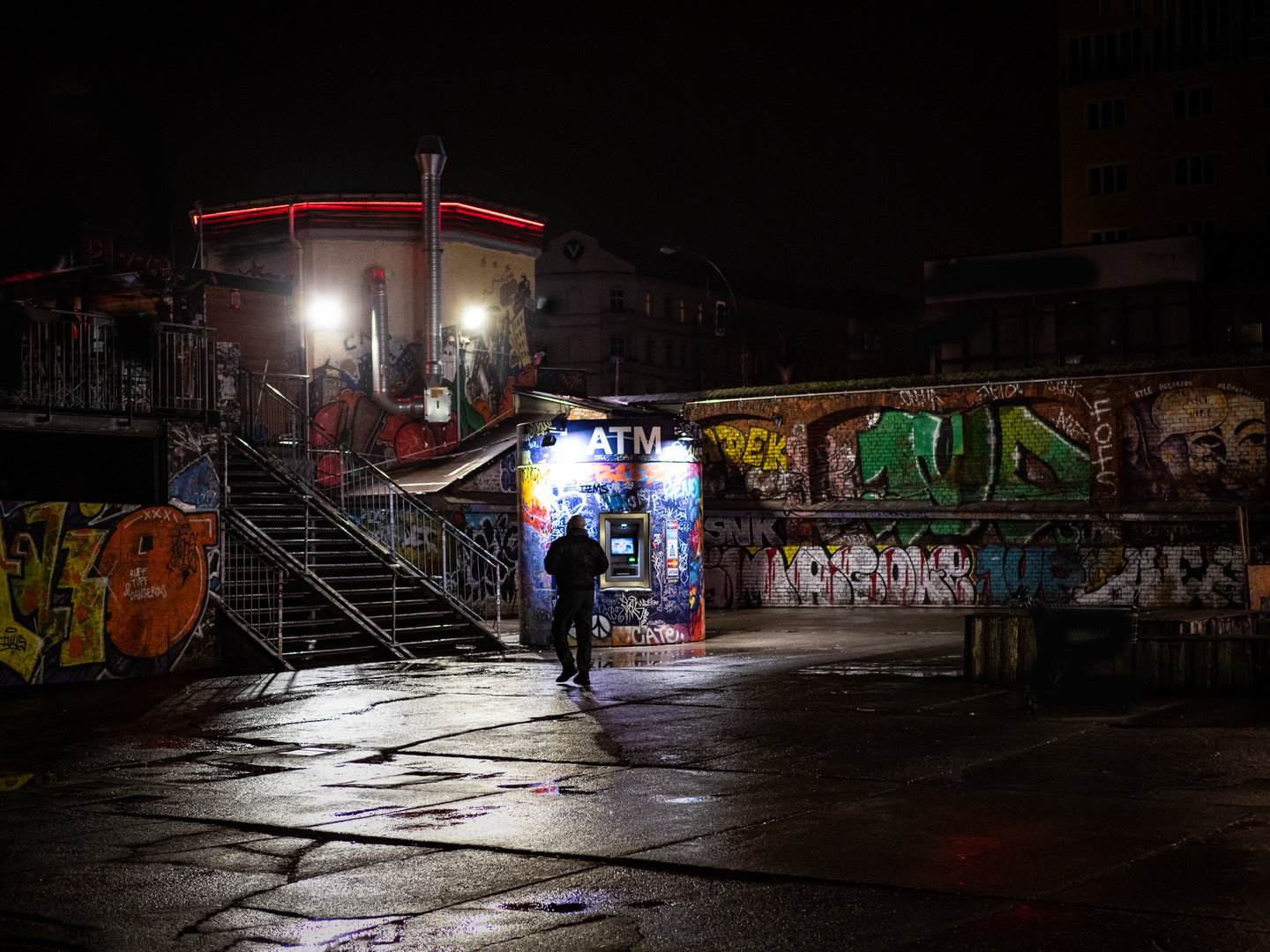 Berlin at night