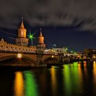 Berlin at night Oberbaumbrücke 1