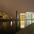 Berlin at night Regierungsviertel