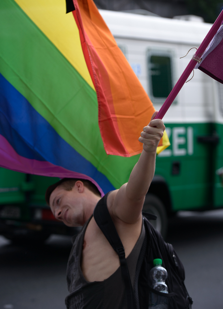 Berlin, August 2013: Enough is enough. Stop homophobia