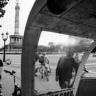 Berlin, August 2013: Warten an der Siegessäule