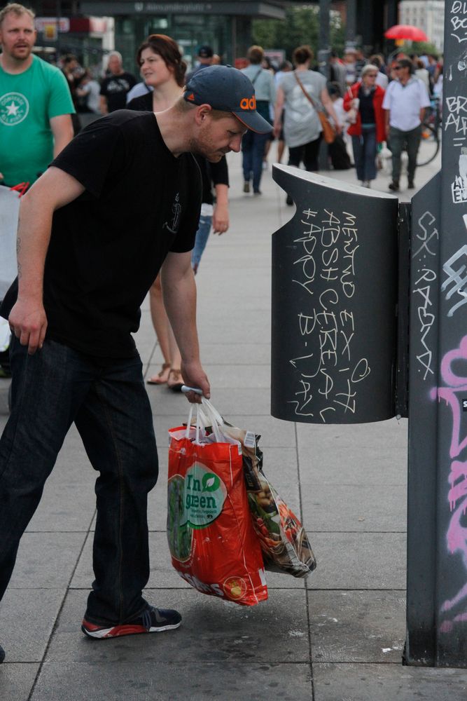 Berlin aus dem Müll leben