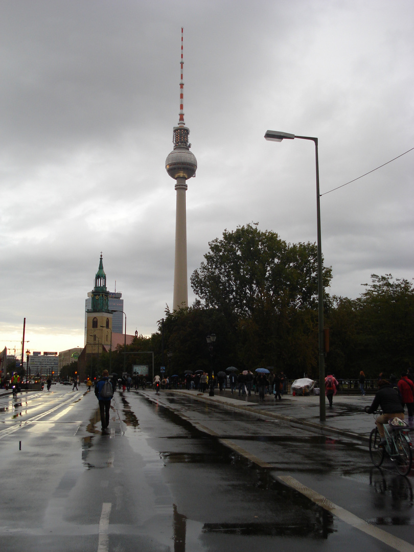 Berlin autofreie Strasse