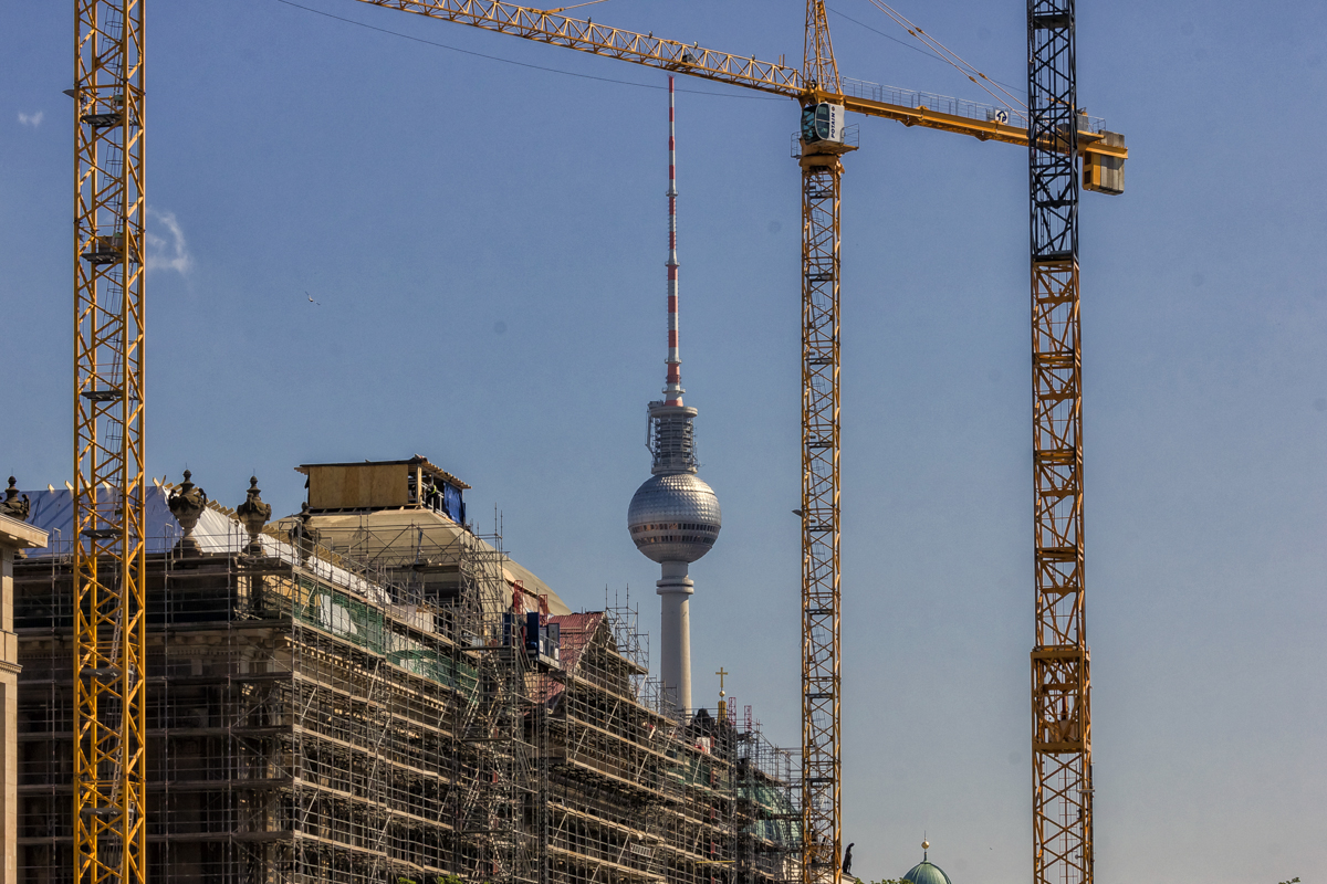 Berlin, bauen ohne Ende...