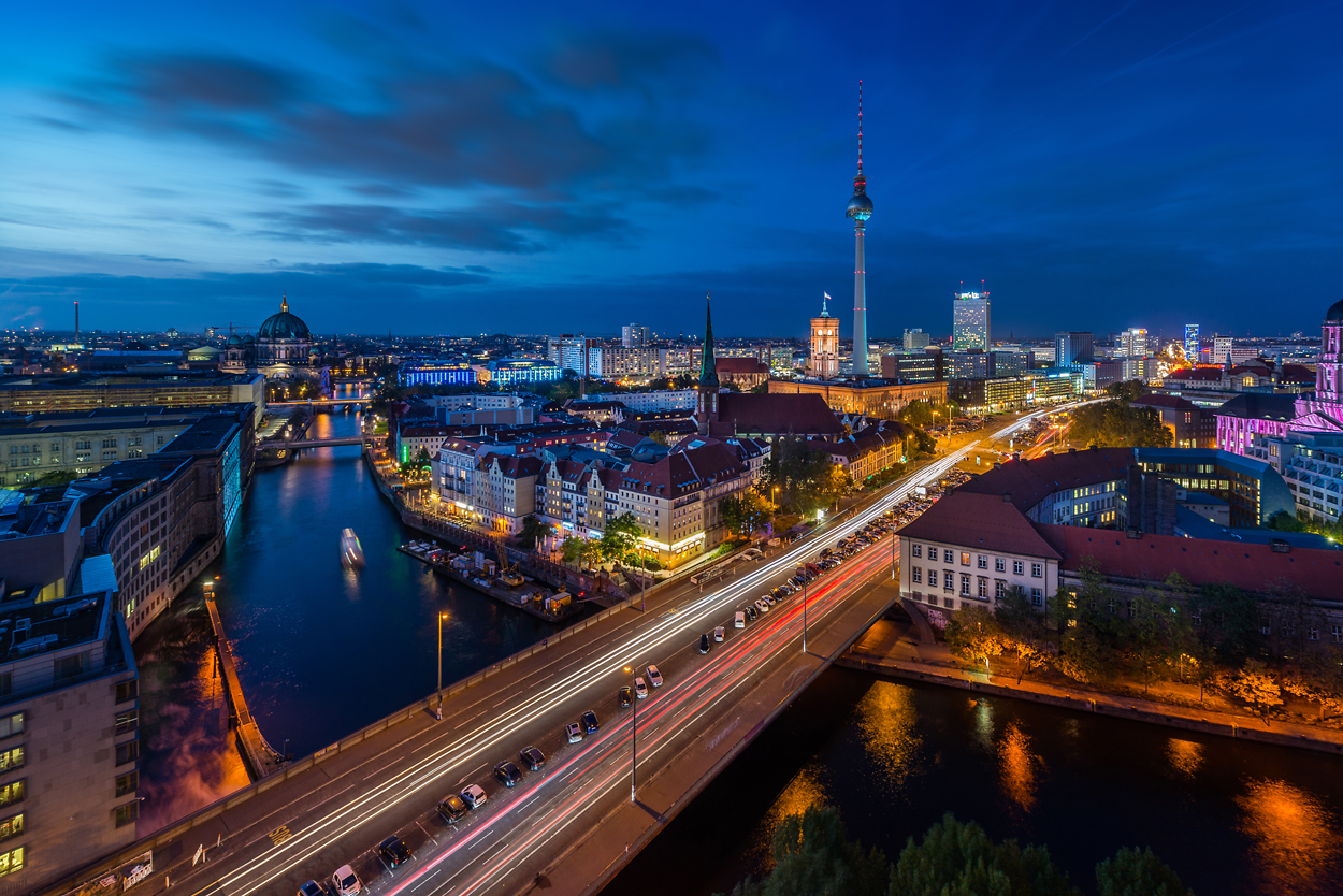 [ berlin bei nacht ] Foto &amp; Bild architektur, deutschland, europe